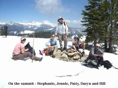 Homers  Nose, the Summit